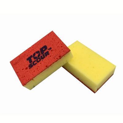 China DIY Tool Viable High Quality Dish Kitchen Silk Screen Foam Washing Sponge for sale