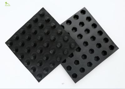 China Ventilation Dimple Height 12mm Drainage Geocomposite For Golf Course Greening for sale