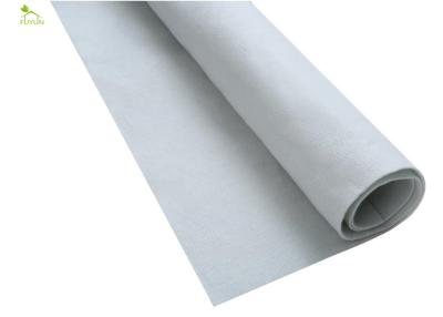 China White Polypropylene Nonwoven Geotextile Fabric 800gsm Needle Punched for sale