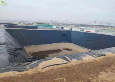 China Sewage Lagoons Impervious Geotextile Project 1.5mm HDPE Geomembrane Pond Liner for sale