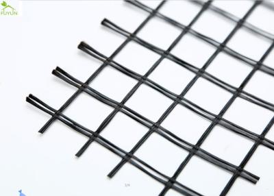 China Pp Biaxial Earthwork Fiberglass Geogrid For Retaining Walls Anti Static for sale