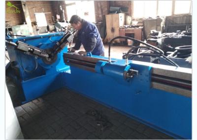 China Auto Steel Pipe Cutting And Chamfering Machine For Mining Belt Roller Conveyor for sale