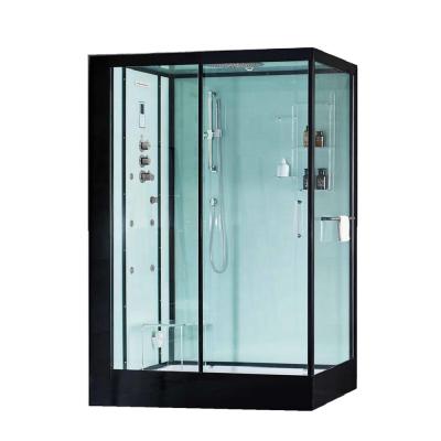 China Modern Computer Control Panel Style Massage Steam Cabins Bath Shower Room Box, Bathroom Corner Combine Indoor Steam Shower Rooms for sale