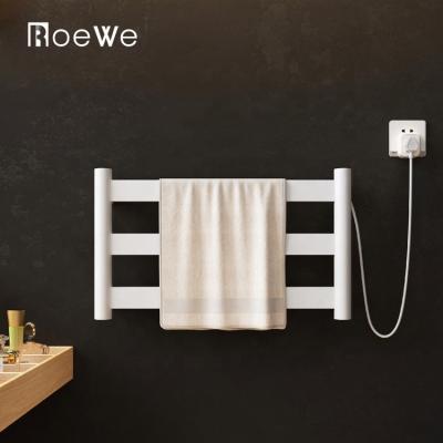 China Electrothermal Heater Stainless Steel Towel Dryer Rack, Smart Home Bathroom Wall Hang Electric Towel Heater Rail for sale