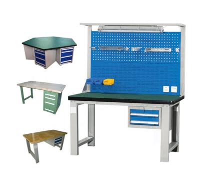 China Customizable Heavy Duty Factory Workbench Workshop ESD Workbench For Industrial for sale