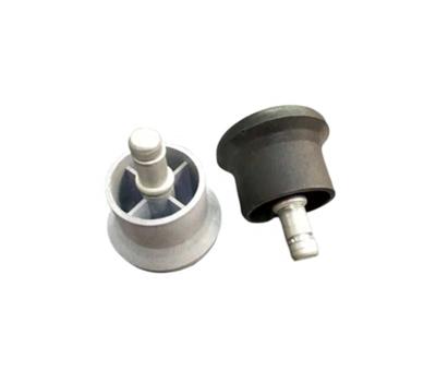 China Classical High Quality Anti-static Rubber Leg Caster Foot Conductive Plastic ESD Chair Wheel for sale