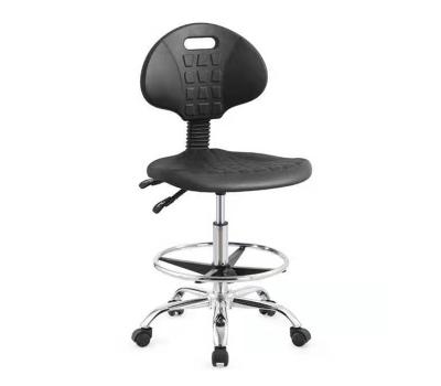 China (Height)Adjustable High Quality Black PU Foam Anti-Static ESD Chair for sale