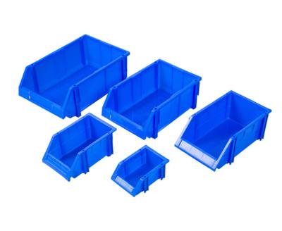 China Plastic Container ESD Circulation Turnover Box ESD Electronic Components Storage Work Box Blue Viable ESD Box Trash Bins for sale