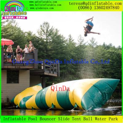 China Guangzhou QinDa  Hot Sale Inflatable Water Blob / Inflatable Blob Jump Water Toy Sale for sale