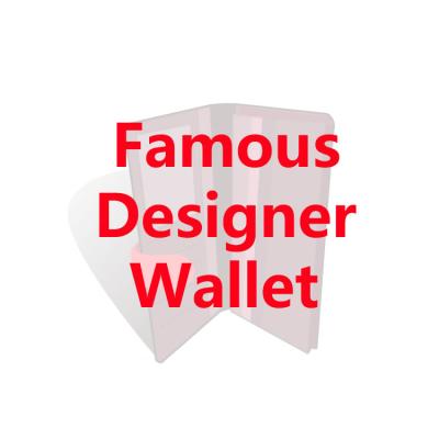 China Designer Bag Wallet Women Embroidery Waterproof Luxury Leather Women Wallet Famous Famous Brown Wallet Small for sale