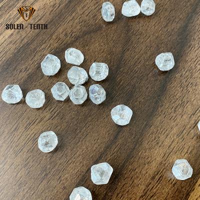 China Lab Grown 38-40% HPHT Created 1 CT Raw Grade B Rough Uncut Diamond for sale