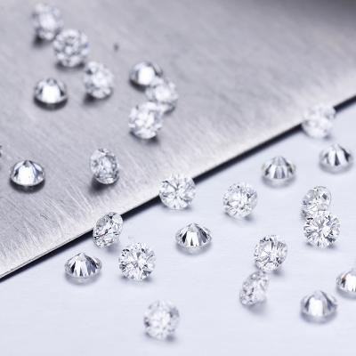 China Jewerly making HPHT 0.1ct - 0.5ct DEF raw loose vs synthetic genuine diamonds for sale