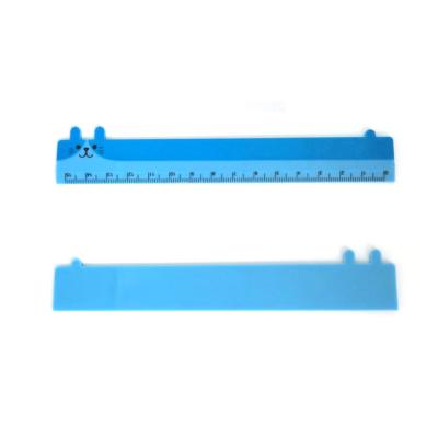 China Lovely Cat Ruler Gifts School Supplies Student Ruler Customized 15cm Plastic Animal Ruler for sale