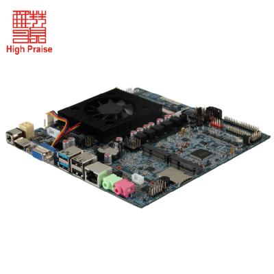 China Smart machine motherboard with onboard CPU AMD A6 5200 embedded mini itx motherboard for sale