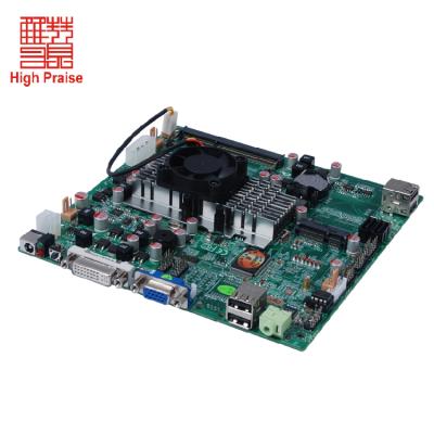 China Lowest price thin client mini itx motherboard with AMD CPU, high definition graphics for sale