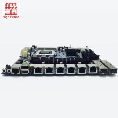 China SOHO Firewall Router Panel with 6 or 8 LAN 2 SFP for sale