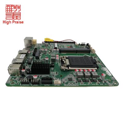 China Mini desktop computer B150 LGA 1151 itx motherboard with PCIE, DP 3 connector for sale