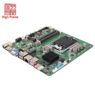 China Desktop Computer Intel H110 Mini Desktop Motherboard Support 4K Display for sale