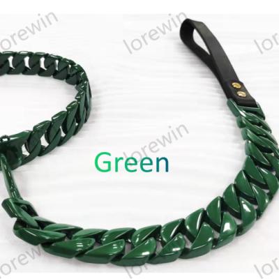 China Viable Green Cuban Dog Leash for sale