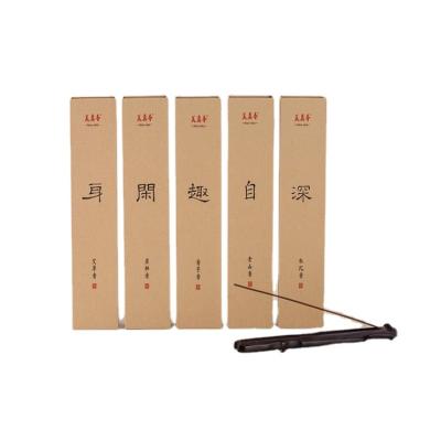 China Chinese Lao Zen Old Moutain Natural Sandalwood Incense Incense Sticks Pure China Incense for sale