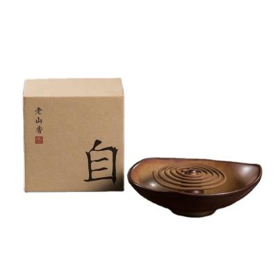 China Natural Indoor Incense Lao Zen Old Moutain 2Hours/48pcs Chinese Sandalwood Coil Incense For Buddhist Chinese Gifts for sale