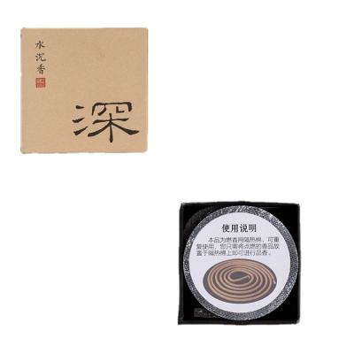 China Chinese Lao Zen Old Moutain Eaglewood Oud Incense Incense Coil Lighten Fatigue Two-Hour Coil Vietnam Incense x48/pc for sale