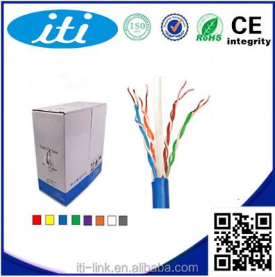 China Polythene (PE) cat6 UTP 305m network cable iti-link ltd for sale