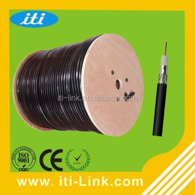 China CATV CCTA Or CATV Factory Using For Output 1.02mm 75ohm Because/CCS Video Audio Communication Cables RG6 Coaxial Cable for sale