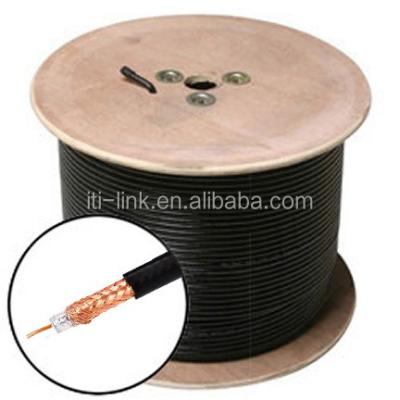 China 0.81mm CCS/Because low loss high quality feeder cable antenna coaxial cable RG59 RG6/RG59/RG58/RG11 for sale