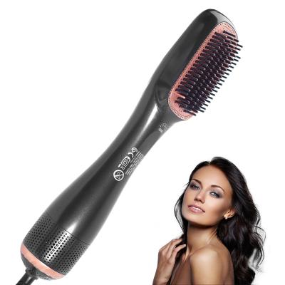 China New Design Ionic Function Home Use Professional Hair Dryer One Stage Hair Blower Blowout Brush Airbrush Blow Dry Electric Hot Brush for sale