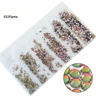 China Glitter Crystal Clear Flatback Nail Art 3D Beads Diamonds Resin Stone Crystal Flat Bottom for sale