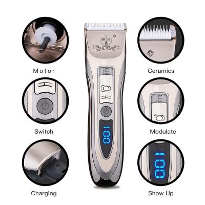 China Household Wholesale High Security Trimmer Rechargeable Flower Electric Hair Clipper for sale