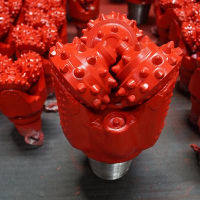 China Construction Extracting Oil Rig And Mining Three Cone Rock Roller Tricone Drill Bits for sale