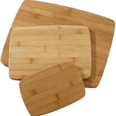 China Sustainable Bamboo Cutting Board Set of 3 for sale