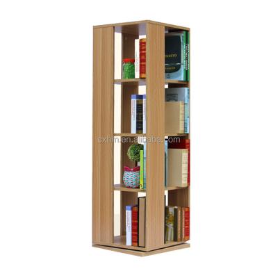 China New design modern simple adjustable room household creative space-saving storage (other) bookcase turning round children turning shelf for sale