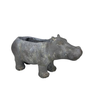 China Home decoration resin mold for meat animal flowerpot carving craft gift decoration, used for indoor and outdoor home decoration for sale