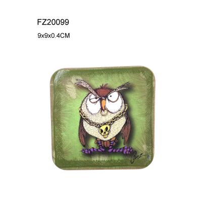 China China custom handmade molds for making ceramic handmade owl animal model coasters, various houseware figurines for sale