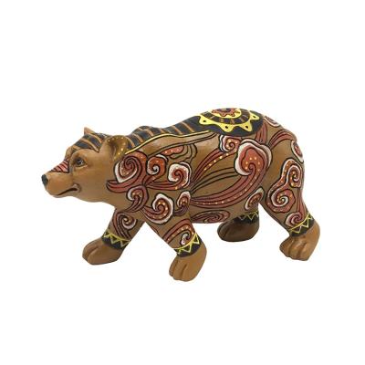 China China Development Professional Custom Mold Production Household,Latin Bear Statue Culture Resin Crafts Decorative Gifts for sale