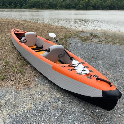 China High Quality Unisex PVC Kayak 2 Person Inflatable Boat For Sale for sale