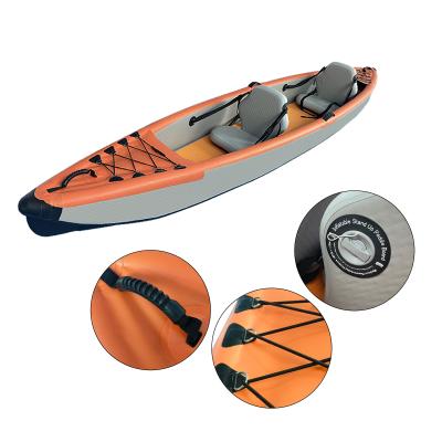 China Wholesale Unisex PVC And Polyester Kayak 2 Person Inflatable Boat for sale