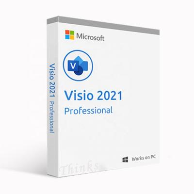 China Visio Professional 2021 Microsoft Visio Professional Visio 2021 Key Desktop Retail Visio Professional 2021 Pro (5PC) 2021 2021 for sale