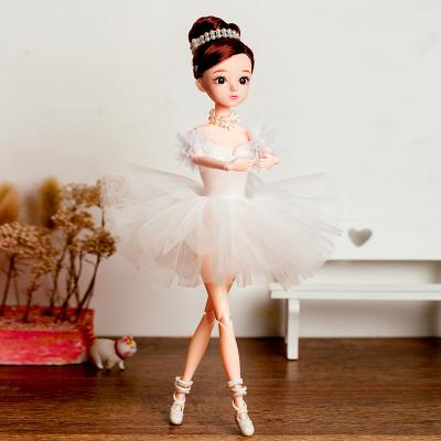 China New Educational Doll Factory Hot Sale Toy Gift Set 30cm Dress Up and Make Up Ballet Dolls Girls Dolls for sale