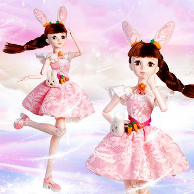 China TOY New Doll Anime IP Douluo XiaoWu Rabbit Glow MODEL Dolls 24inch Joined Ball Action Figure For Kids Girls, Vinyl Doll On Sale for sale