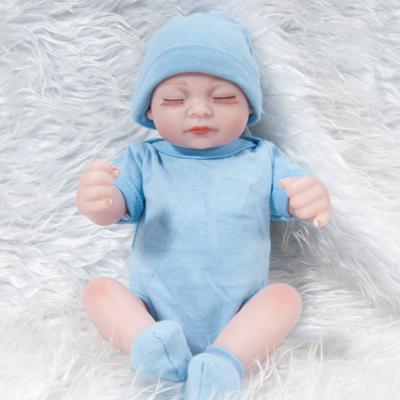 China 11 Inch Realistic Reborn Baby Silicone New Product - Doll Toy Silicone Cute Soft Girls Shape Newborn Reborn Dolls For Kids for sale