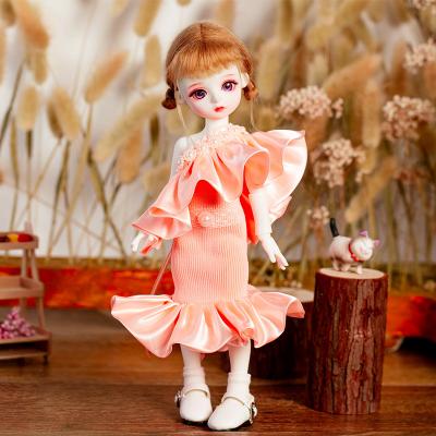 China DIY TOY Girl Toy Accessories Set 1/6 30cm BJD Doll Equipment Dress Maiden Doll Clothes For Children for sale