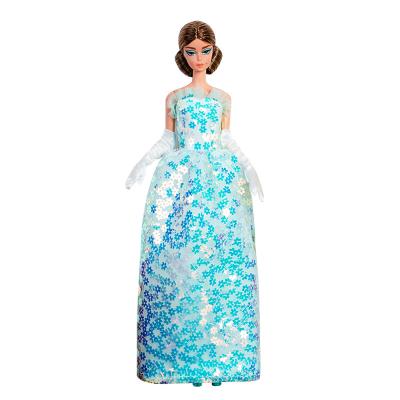 China Wholesale Cheap Europe Doll Dress Sequins Dress Up Dolls Clothes Toy Clothes For 12inch Dolls Accessories for sale