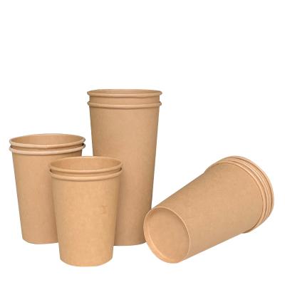 China China Largest Manufacturer Disposable Hot 8oz Pla Coffee Paper Cups With Logo Paper Coffee Cup for sale