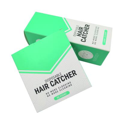 China Customized Recycled Recyclable Easy Folding Hair Dye Color Printing Green Hair Dye Packaging Cardboard Easy Folding Paper Box for sale