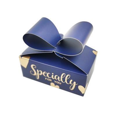 China Custom 2022 Biodegradable Logo Color Candy Cardboard Heart Shaped Paper Box Wedding Gift for sale