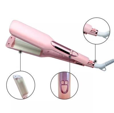 China Up-to-date professional salon equipment LED Digital hair curling iron at home for sale